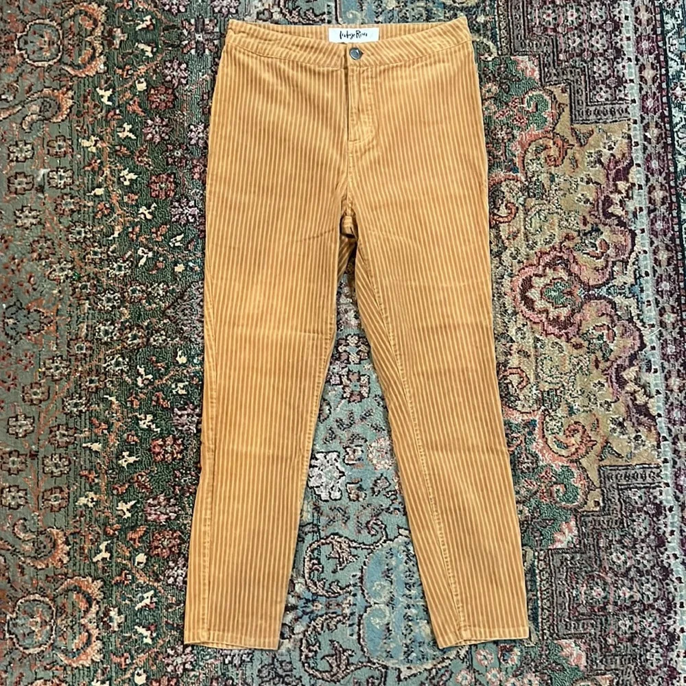 FINAL PRICE Indigo Rein Corduroy Skinny Pants - Picture 6 of 8